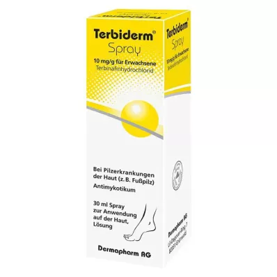 Terbiderm sprej, 30 ml