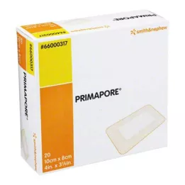 PRIMAPORE Sterilní obvaz na rány 8x10 cm, 20 ks
