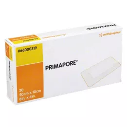 PRIMAPORE Sterilní obvaz na rány 10x20 cm, 20 ks
