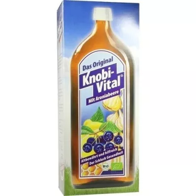 KNOBIVITAL s organickými plody arónie, 960 ml