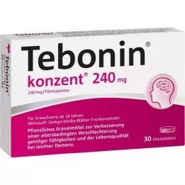 TEBONIN konzent 240 mg potahované tablety, 30 ks