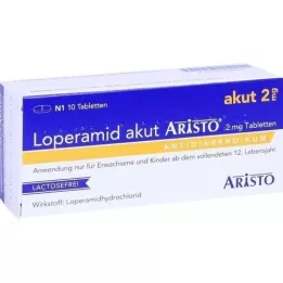 LOPERAMID akutní tablety Aristo 2 mg, 10 ks