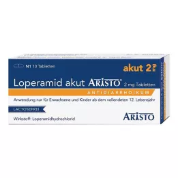 Loperamide akutní Aristo® 2 mg tablety, 10 ks