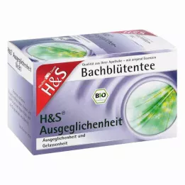 H&amp;S Bach Flower Remedy Balance Tea Filter Bag, 20X3,0 g