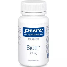 PURE ENCAPSULATIONS Biotin 2,5 mg kapsle, 60 kapslí