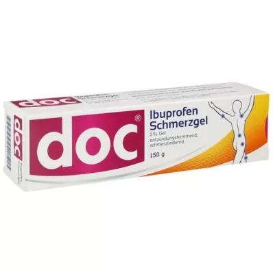 DOC IBUPROFEN Gel proti bolesti 5%, 150 g