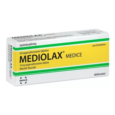 Mediolax® Medice gastrorezistentní tablety, 50 ks