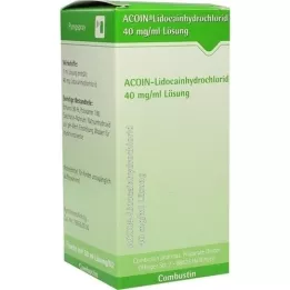 ACOIN-Lidokain hydrochlorid 40 mg/ml roztok, 50 ml