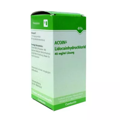 ACOIN-Lidokain hydrochlorid 40 mg/ml roztok, 50 ml