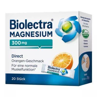 Biolectra Magnesium Direct Orange Pellets, 20 ks