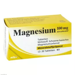 Hořčík 100 mg Jenapharm tablety, 20 ks