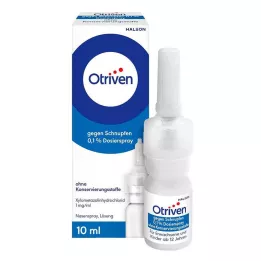 OTRIVEN 0,1% dávkovací sprej bez konzervačních látek, 10 ml