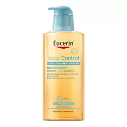 EUCERIN Sprchový a koupelový olej AtopiControl, 400 ml