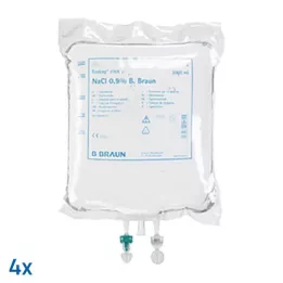 KOCHSALZLÖSUNG 0,9% B.Braun oplachovací roztok Ecob.Click, 4X3000 ml