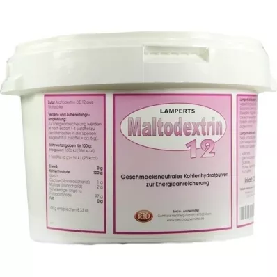 MALTODEXTRIN 12 Lamperts prášek, 1200 g