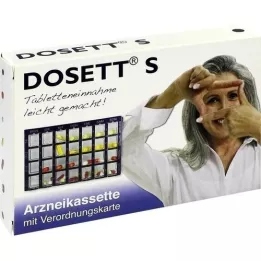 DOSETT S Lékařská kazeta modrá, 1 ks