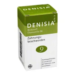 DENISIA 9 tablet proti prořezávání zubů, 80 ks