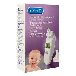 ALVITA Infračervený ušní teploměr, 1 ks