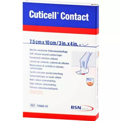 Obvaz Cuticell Contact 7,5x10 cm, 5 ks