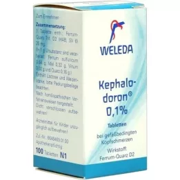 KEPHALODORON 0,1% tablety, 100 ks