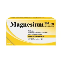 Hořčík 100 mg Jenapharm tablety, 50 ks