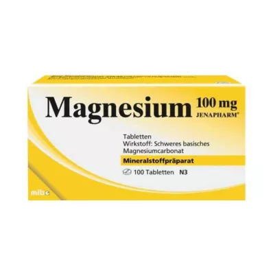 Hořčík 100 mg Jenapharm tablety, 50 ks