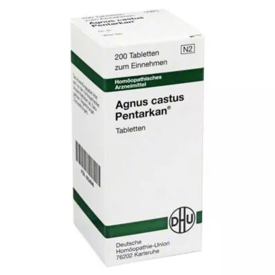 DHU Tablety Agnus castus Pentarkan, 200 ks
