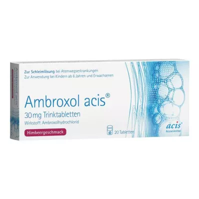 AMBROXOL acis 30 mg tablety k pití, 20 ks