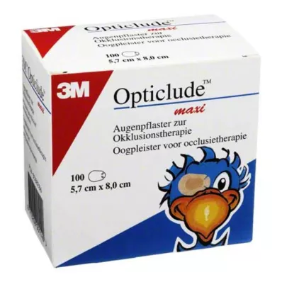 Opticlude 3M maxi 5,7x8cm 15, 100 ks