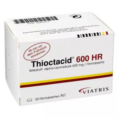 THIOCTACID 600 HR Potahované tablety, 30 ks