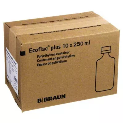 AQUA AD injectabilia Ecoflac Plus infuzní roztok, 10X250 ml