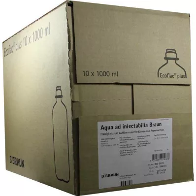 Aqua AD Injectabilia Ecoflac Plus infuzní roztok, 10X1000 ml
