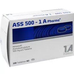 ASS 500-1A Pharma tablety, 100 ks