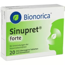 SINUPRET forte potahované tablety, 20 ks