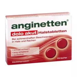ANGINETTEN dolo akutní pastilky do krku, 24 ks
