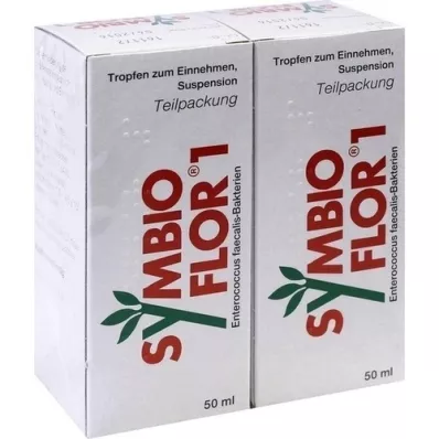 SYMBIOFLOR 1 suspenze, 2x50 ml