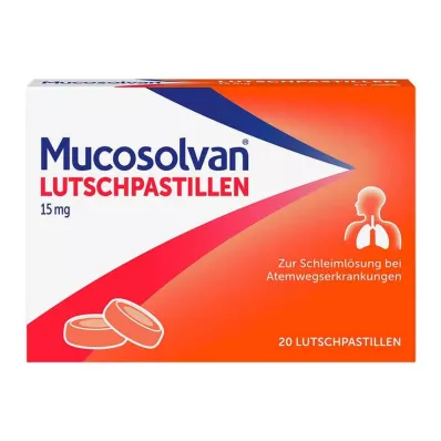 Mucosolvan pastilky, 20 ks