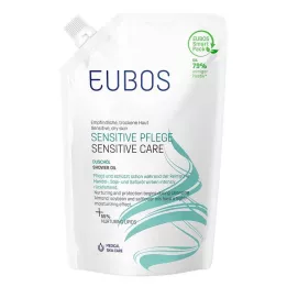 Eubos Sensitive Shower Oil F náhradní sáček, 400 ml