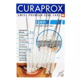 CURAPROX LS 635 Mezizubní kartáčky střední, 8 ks