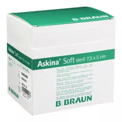 Askina Měkký obvaz na rány 5x7, 50 ks