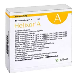 Ampulky Helixor série A pack II (4x7 ks)