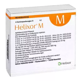 Ampulky Helixor řady M pack II (4x7 kusů)