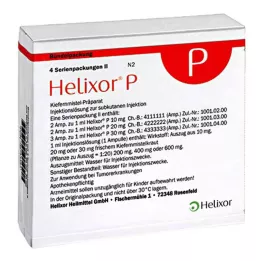 Ampulky Helixor řady P pack II (4x7 kusů)