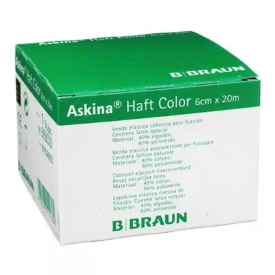 ASKINA Obinadlo barevné 6 cmx20 m zelené, 1 ks