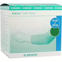ASKINA Obinadlo barevné 8 cmx20 m zelené, 1 ks