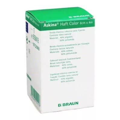 ASKINA Lepicí obvaz Barva 8 cmx4 m modrá, 1 ks