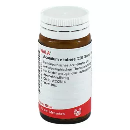 ACONITUM E tubere D 20 globulí, 20 g
