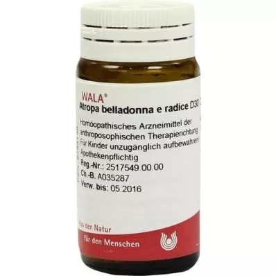 ATROPA belladonna e Radix D 30 globulí, 20 g