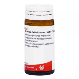 ATROPA belladonna ex Herba D 3 globule, 20 g