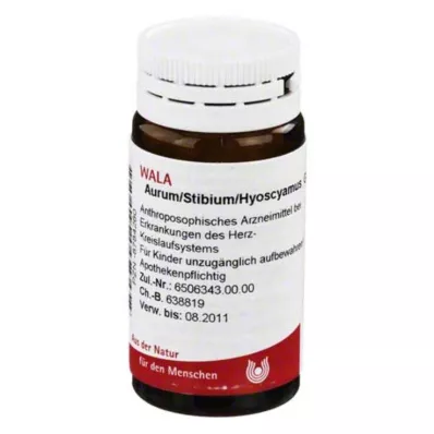 Aurum / Stibium / Hyoscyamus G, 20 g
